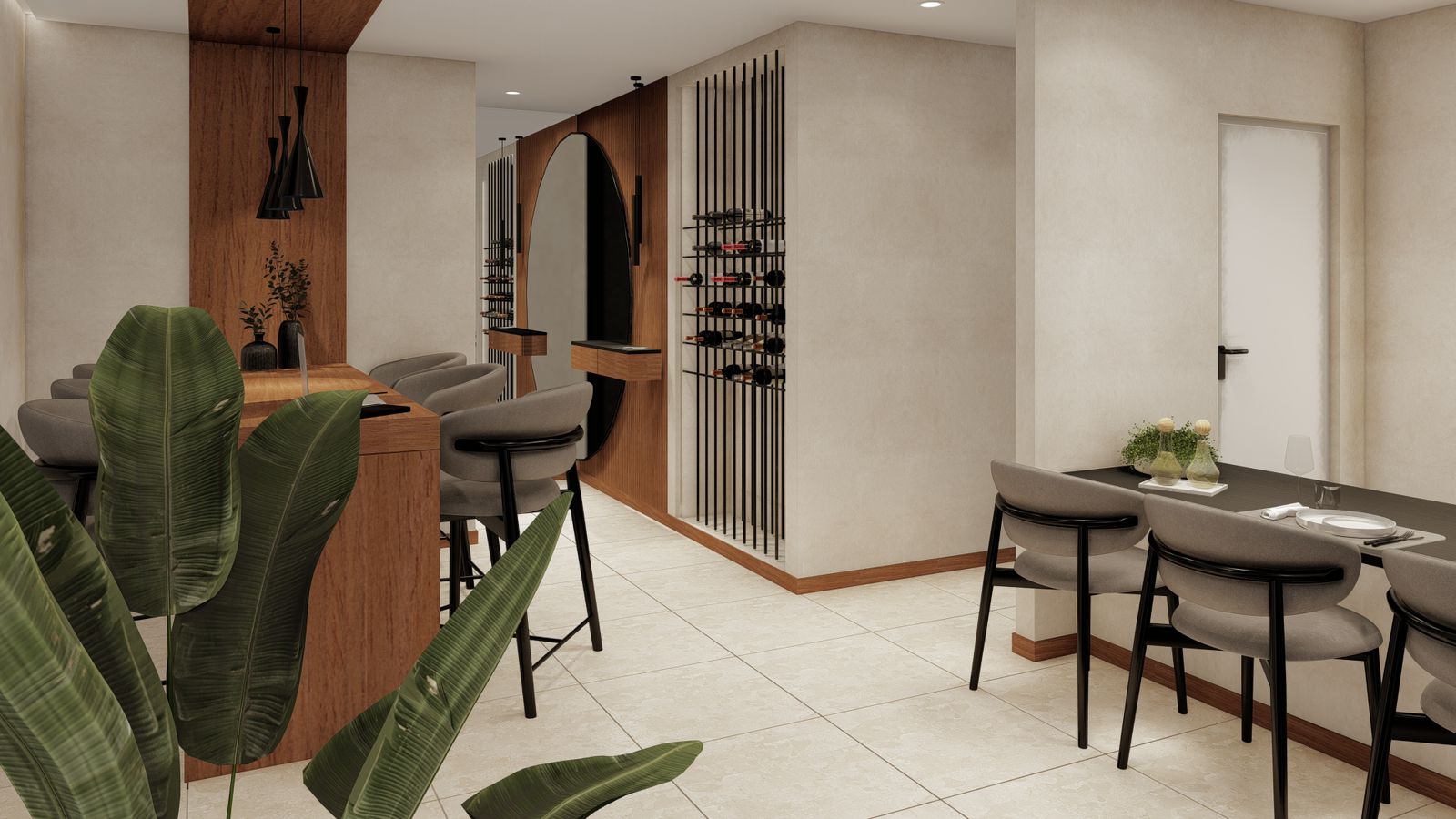 Proyecto Departamento - Render - Arquitecta Milagros Civit